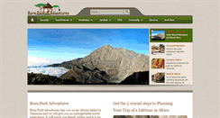 Desktop Screenshot of bornparkadventures.com